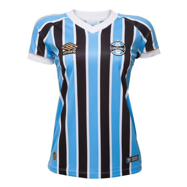 Camiseta Grêmio FBPA 1ª Mujer 2018/19 Azul